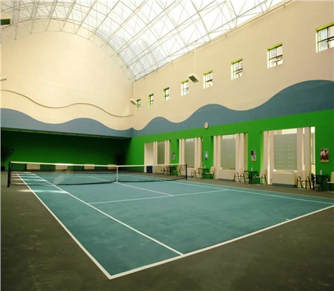 威孚運動地板-健身房地板案例01