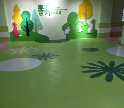 寶安幼兒園塑膠地板001