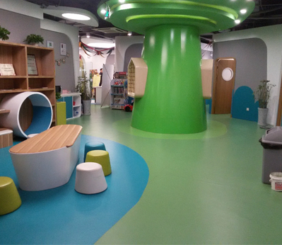 寶安幼兒園塑膠地板003
