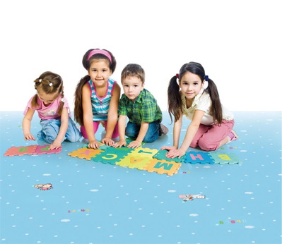 廣州幼兒園塑膠地板001