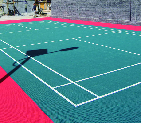 懸浮式運動地板-羽毛球場地