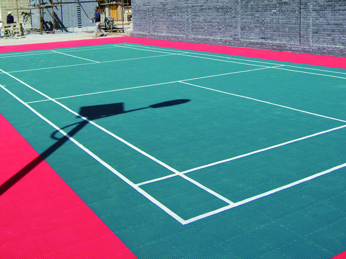 懸浮式運動地板-羽毛球場地