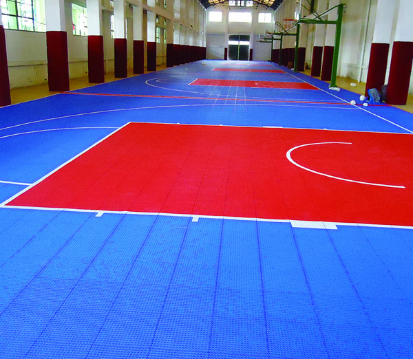 懸浮式運(yùn)動(dòng)地板-室內(nèi)籃球場(chǎng)地