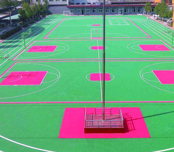 懸浮式運(yùn)動(dòng)地板-籃球場(chǎng)地